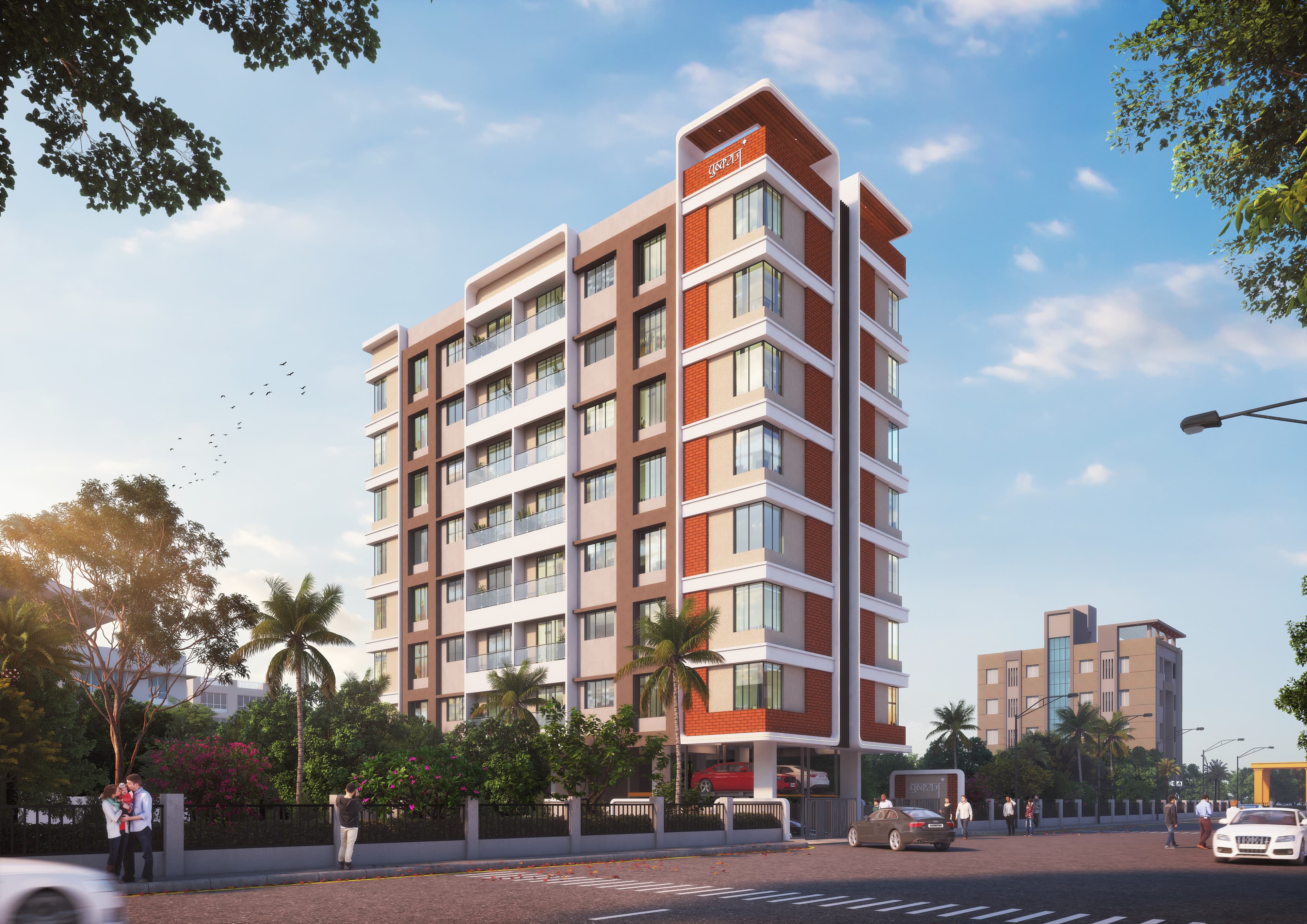 Pushkaraj residential project in Kothrud, Pune